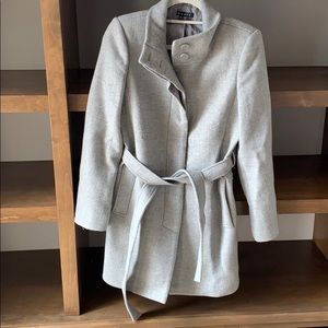 Gray coat